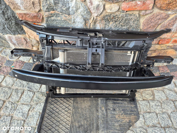 vw polo 9n lift 1.4 tdi pas przedni wzmocnienie czołowe chłodnice kpl