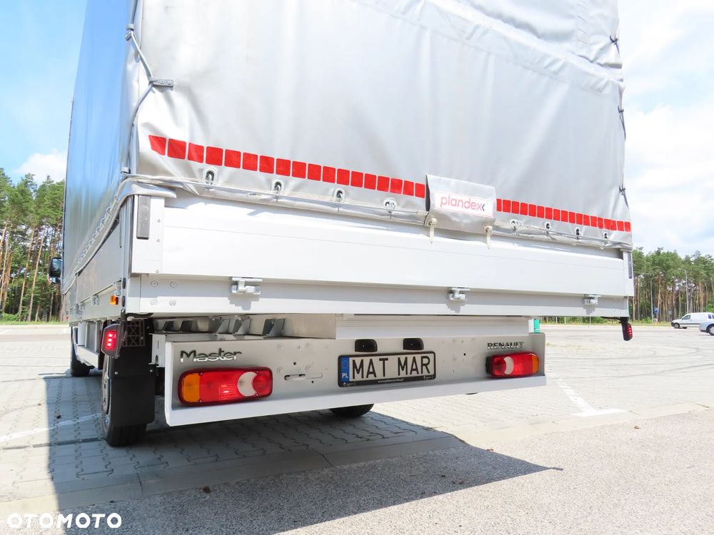 Renault Master 2.3 dCi 163 Km WZMACNIANY Plandeka 10 Euro Palet, Skrzynia 4870 mm Długa, 2550 Wysokość, MOŻLIWA FIRANA Stan Jak NOWY Gotowy Dostępny POLECAM - 16