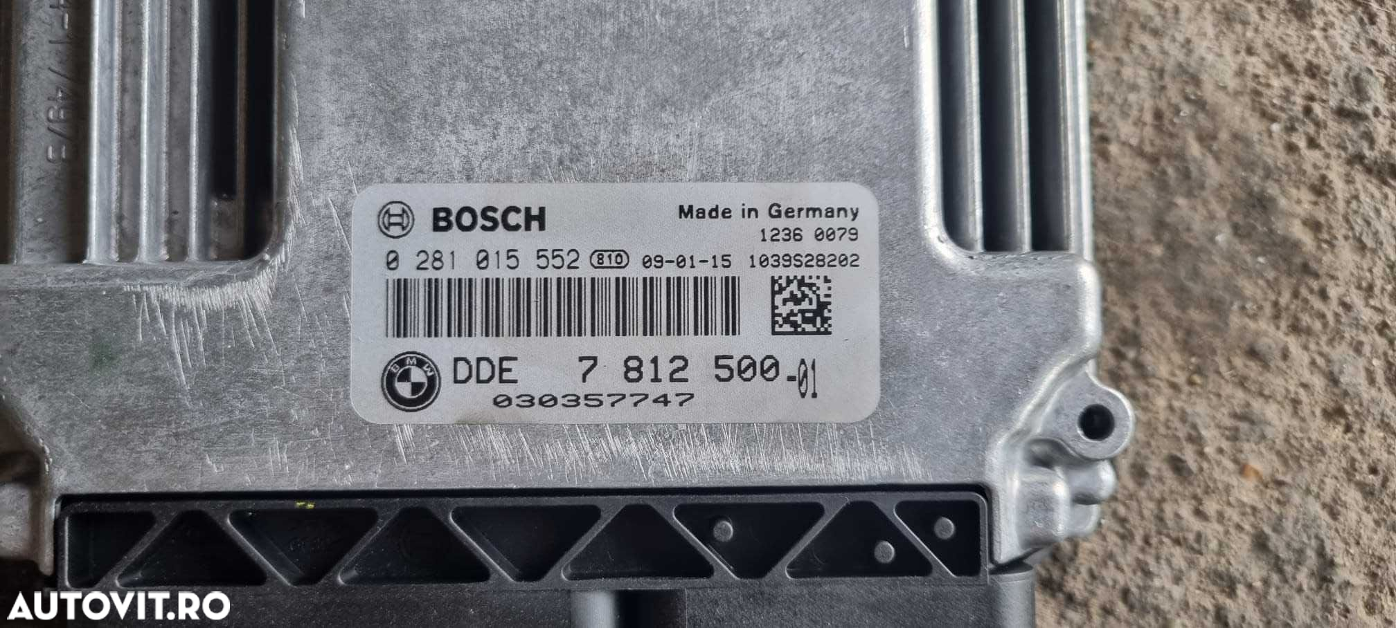 Kit pornire BMW seria 5 E60 N47 177 cai automata coduri  7812500 - 3