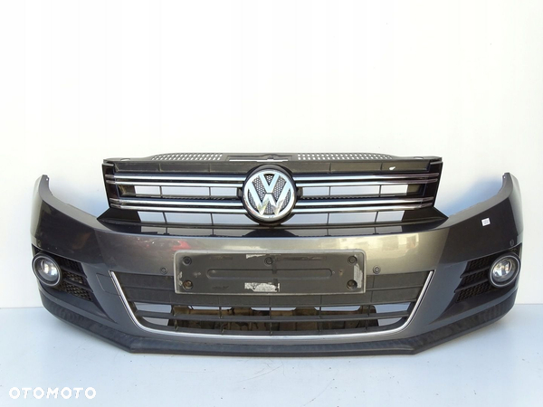 ZDERZAK PRZÓD PRZEDNI ATRAPA LD7R VW TIGUAN I 5N LIFT 11-15r PDC HALOGENY