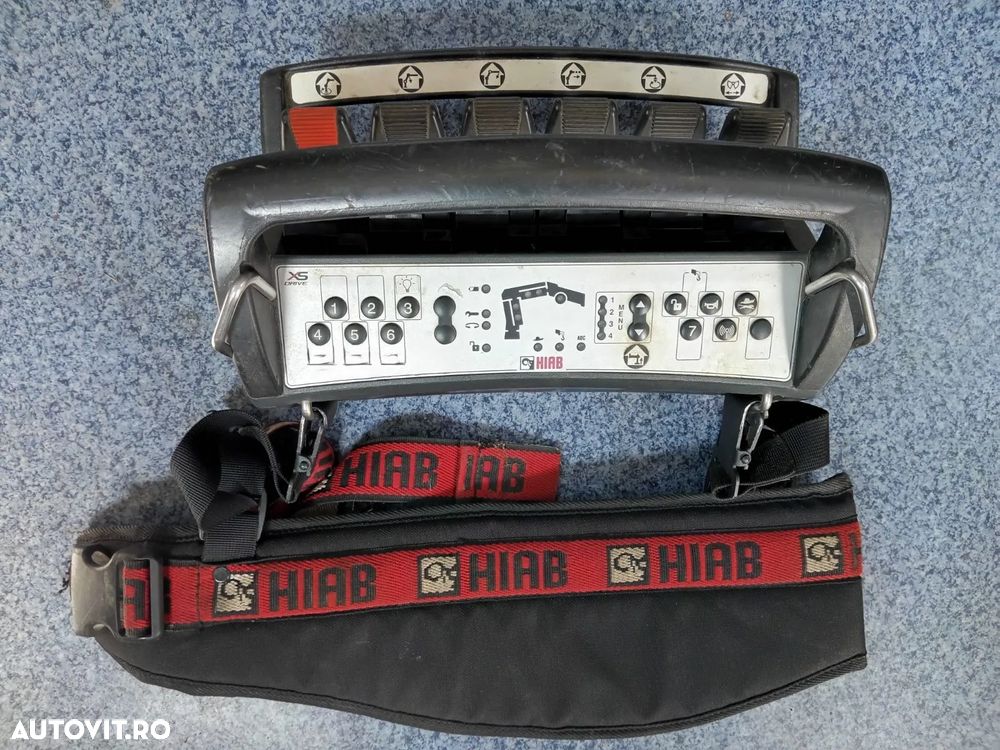 Scania P 410 / 6x4 / BASCULĂ - 6 M + HIAB XS 211 HDS / RADIOCOMANDĂ / EURO 6 / ROTARE / GRABĂ - 34