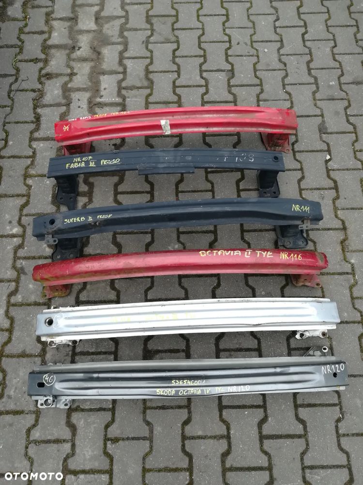 BELKI ZDERZAKA SKODA PRZÓD TYŁ - 2