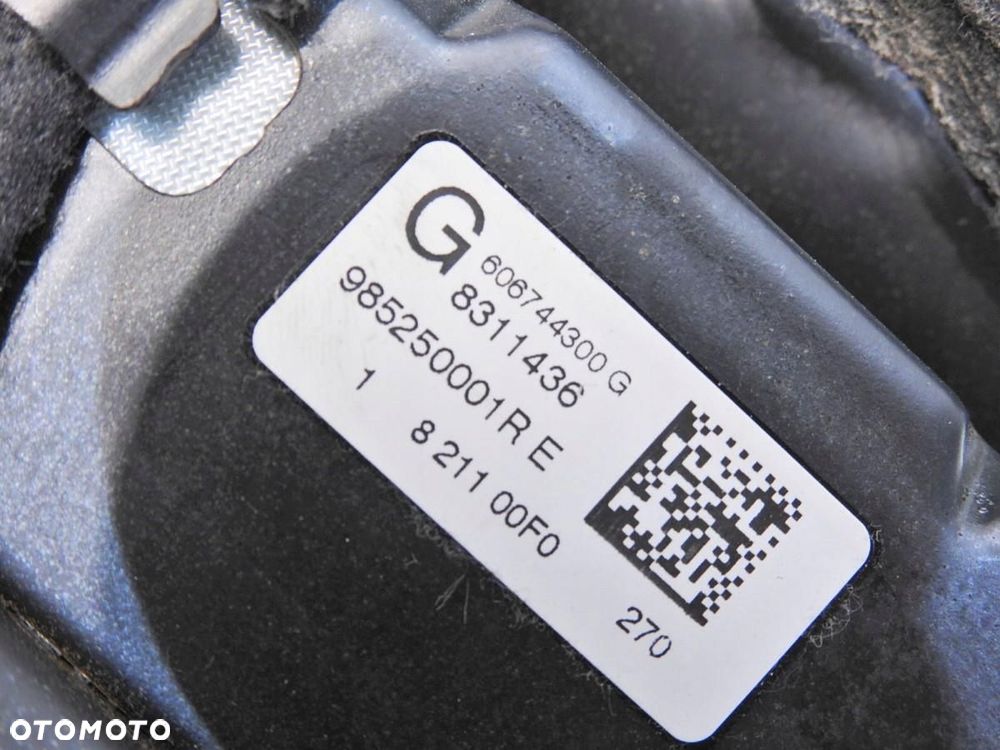 PODUSZKA AIRBAG PASAŻERA RENAULT LAGUNA III 985250001R 606744300G - 6