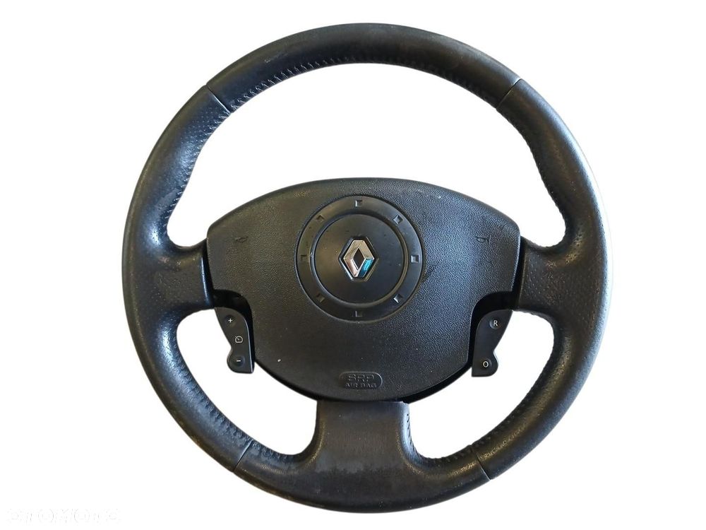KIEROWNICA PODUSZKA AIRBAG MULTIFUNKCJA RENAULT SCENIC II KIEROWNICA AIRBAG - 1