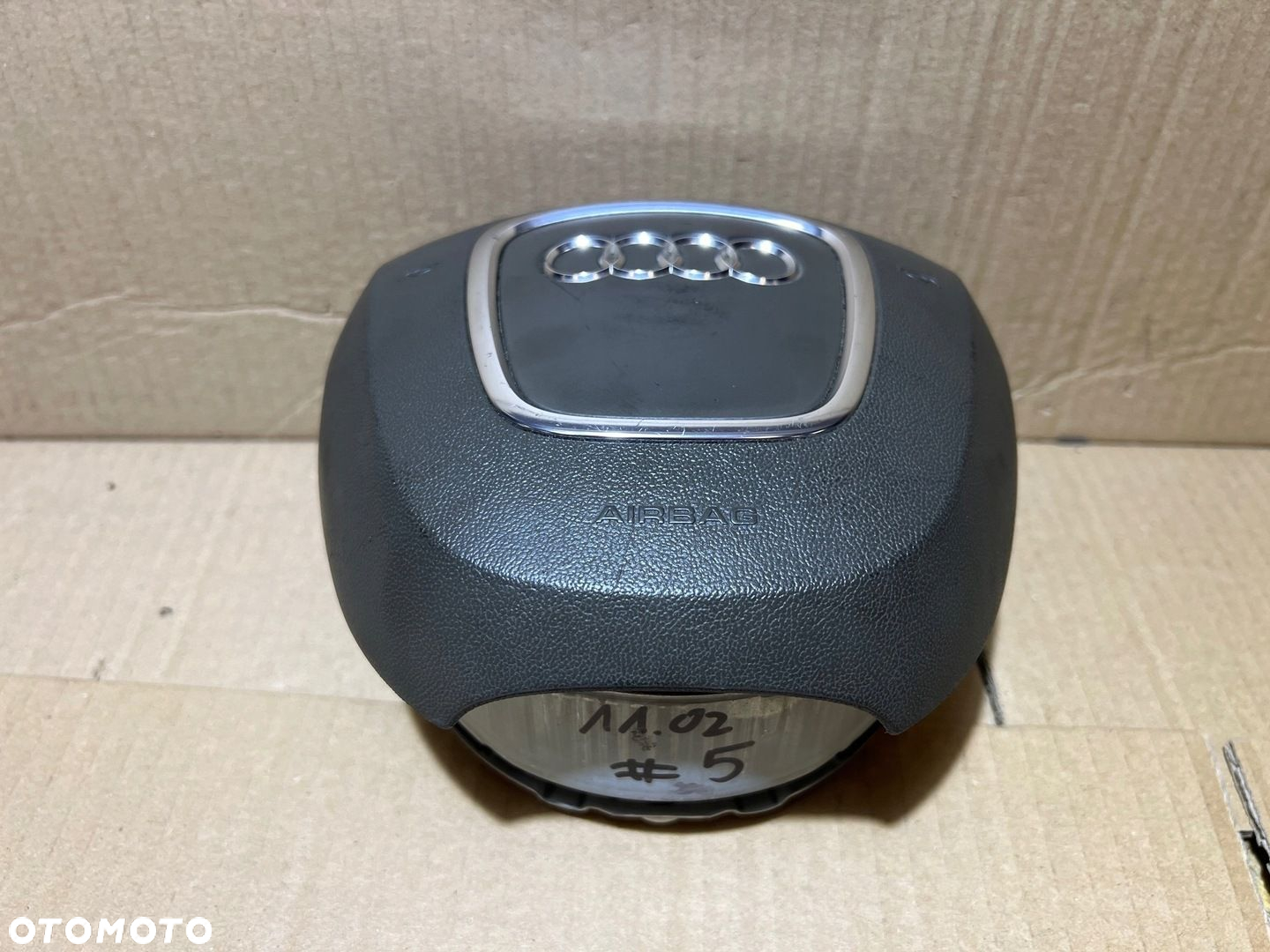 AUDI A5 8T A4 B8 PODUSZKA POWIETRZNA AIRBAG KIEROWCY 3RAM 8K0880201G - 7