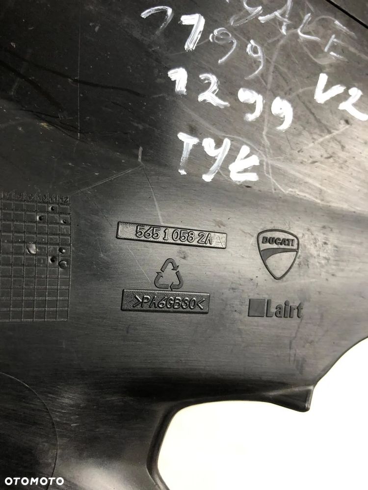 Ducati Panigale 1199 1299 V2 12-20 Nadkole Tył Błotnik Owiewka Osłona - 6