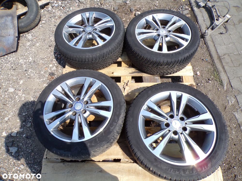 ZESTAW KÓŁ KOŁA FELGI MERCEDES 245/45 17 ET 48 - 1