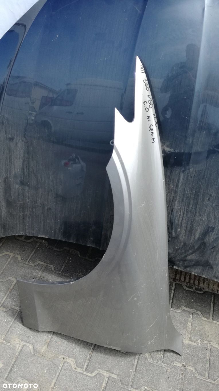 Błotnik Volvo V60 S60 2018-2024r. Przód łewy - 1