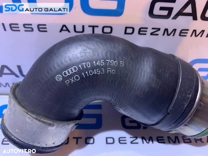 Furtun Presiune Aer Radiator Intercooler Turbo Turbina Turbosuflanta Seat Toledo 3 1.9 TDI BKC BXE BJB 2005 - 2009 Cod 1T0145790B - 3