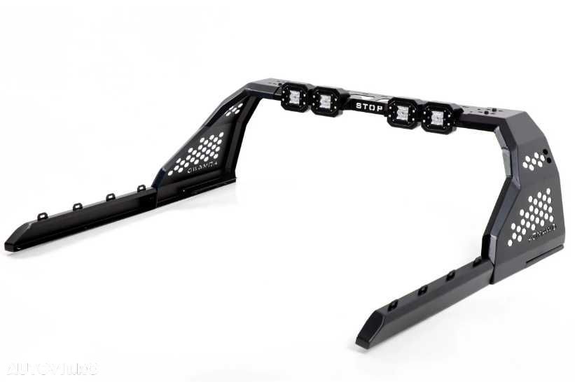 Rollbar cu proiectoare Toyota Hilux 2015+ AQM4WD - 1