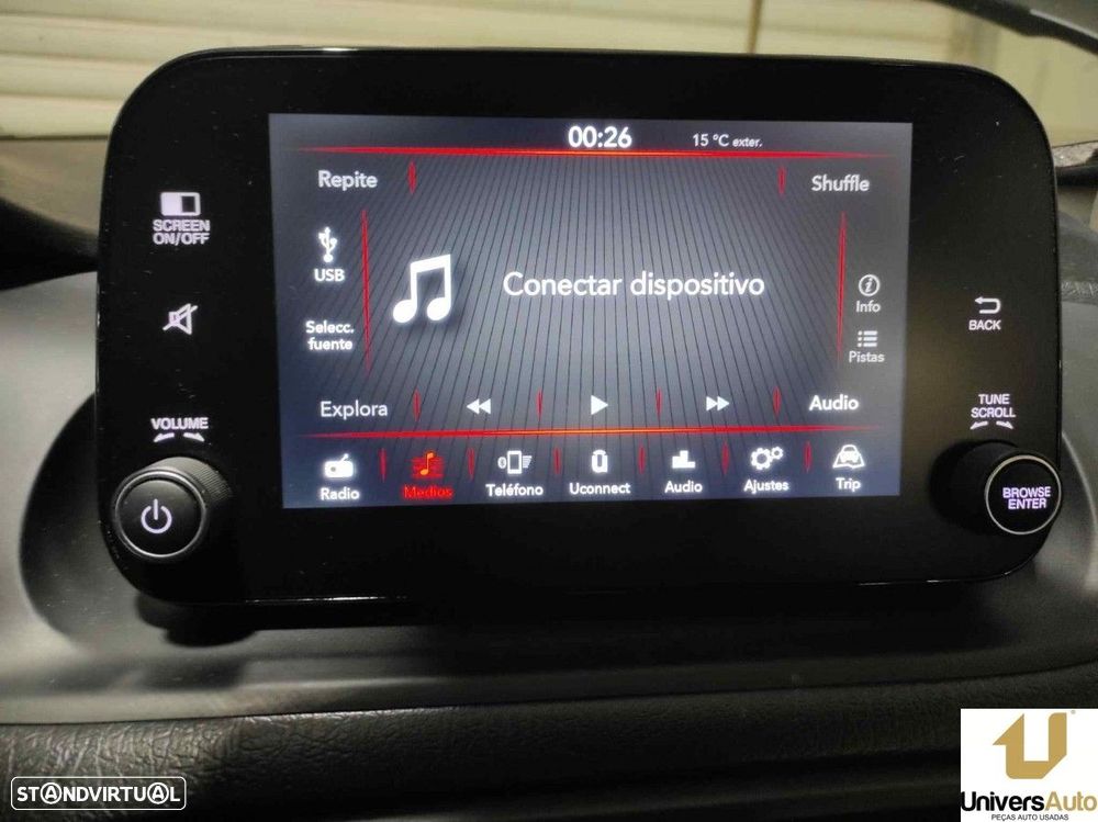 TELA/ECRÃ MULTIFUNÇÕES FIAT TIPO II (357) FAM MIRROR - 13