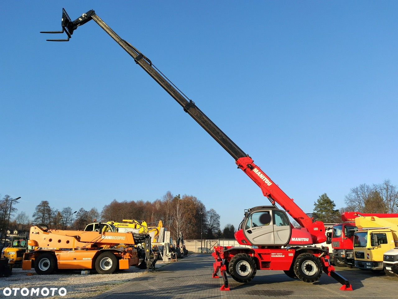 Manitou MRT 1850 ROTO Teleskopowa Obrotowa Zwyżka Dźwig 2150,2140,2540 - 5