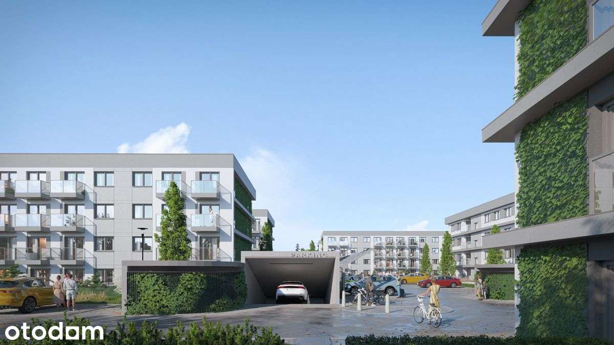 2-pokojowe mieszkanie 41m2 + balkon Bez Prowizji