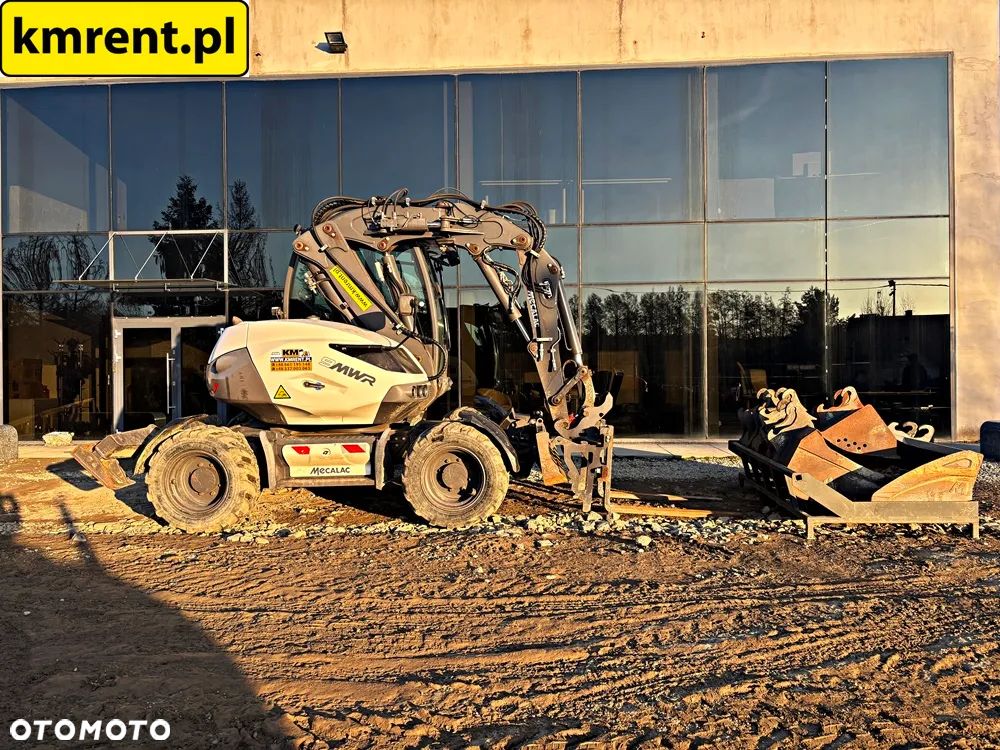 Mecalac 9 MWR KOPARKA KOŁOWA 2019R. MTH: 3095 | MECALAC 11 KOMATSU PW 98 TEREREX TW 95 110 WACKER NEUSON 100 YANMAR - 2