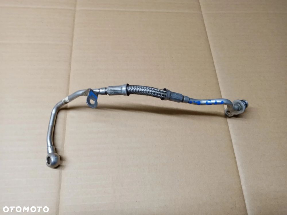 Przewód rurka smarująca dopływu oleju olejowa turbiny BMW M5 G30 F90 4.4 7934655 - 2