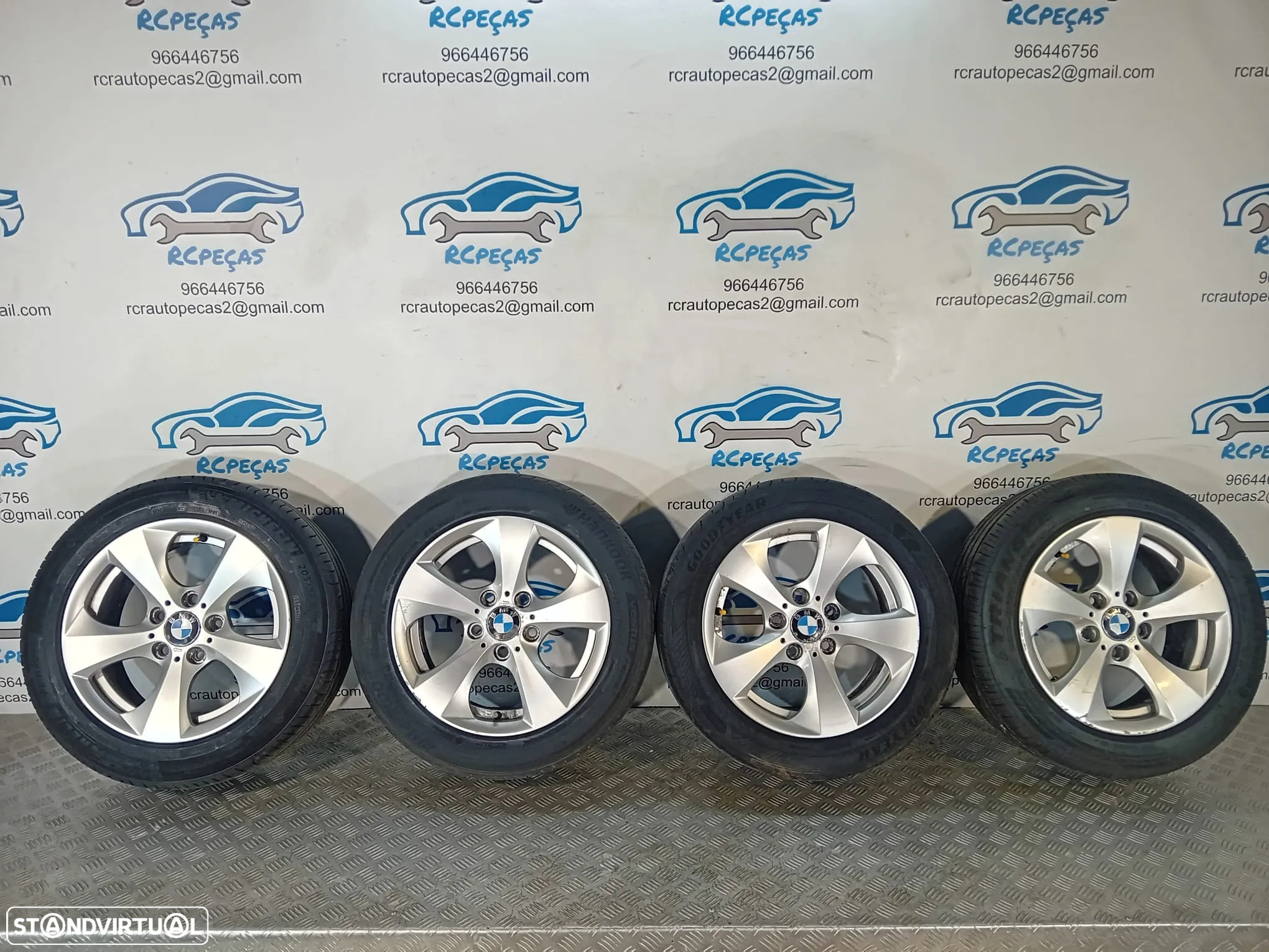 Jantes 16 Originais BMW 7J ET31 5x120 6795805 6795806 - 2