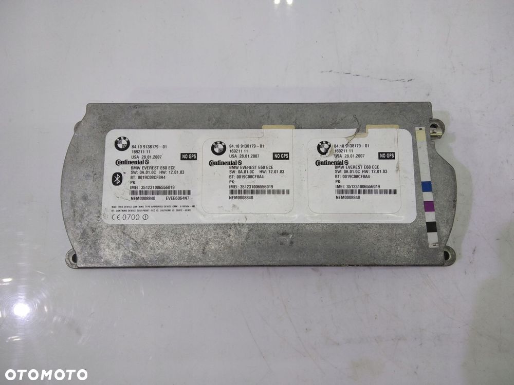 BMW E60 E90 MODUŁ BLUETOOTH 9138179 - 1