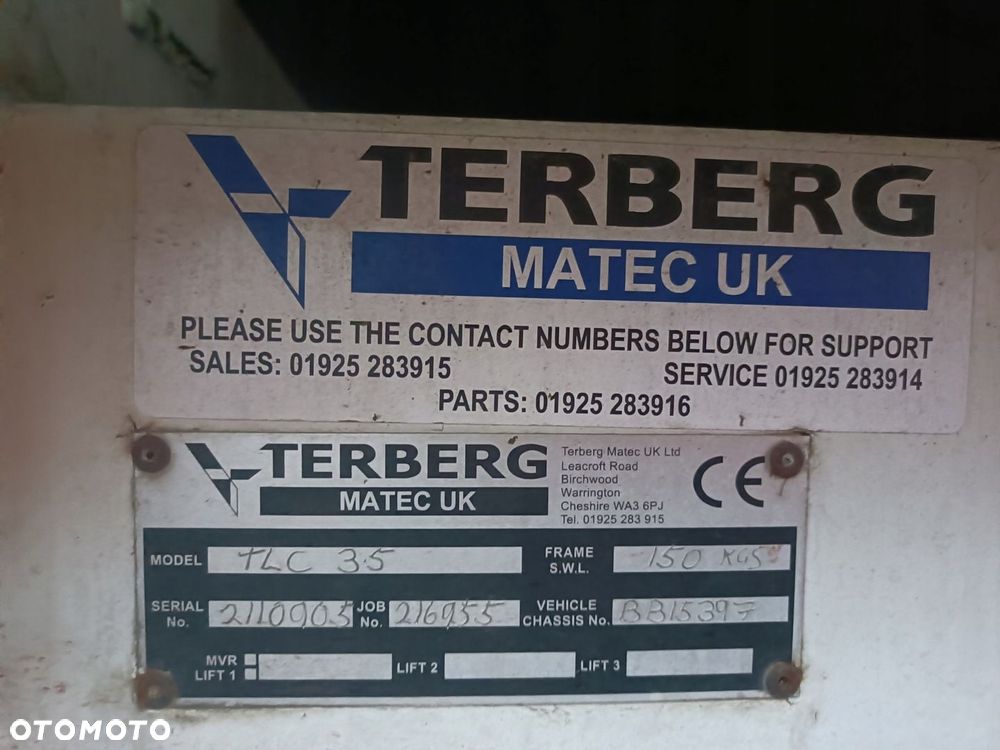 ŚMIECIARKA ZABUDOWA ŚMIECIARKI TERBERG TLC 35 OLYMPUS DENNIS - 3