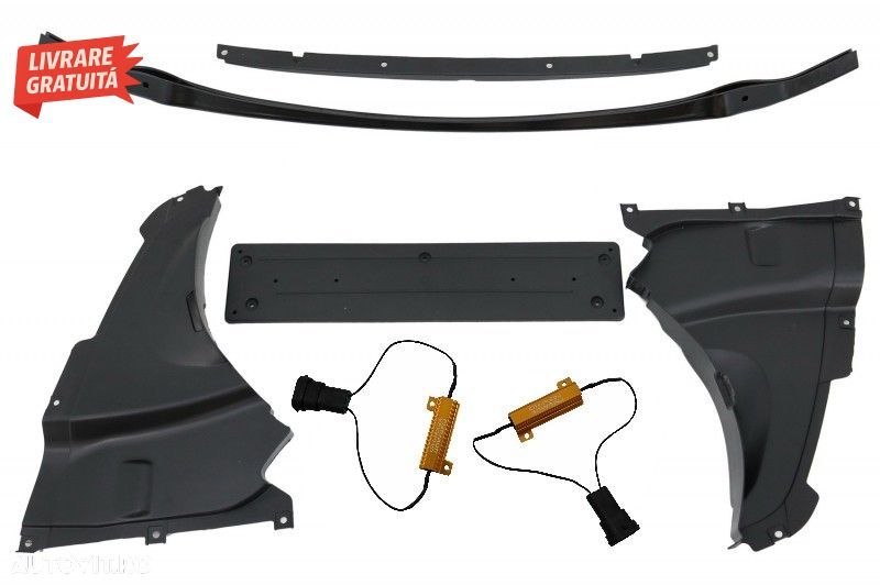 Bara Fata BMW Seria 3 F30 F31 Non LCI LCI (2011-2018) M3 Sport EVO Design- livrare gratuita - 6