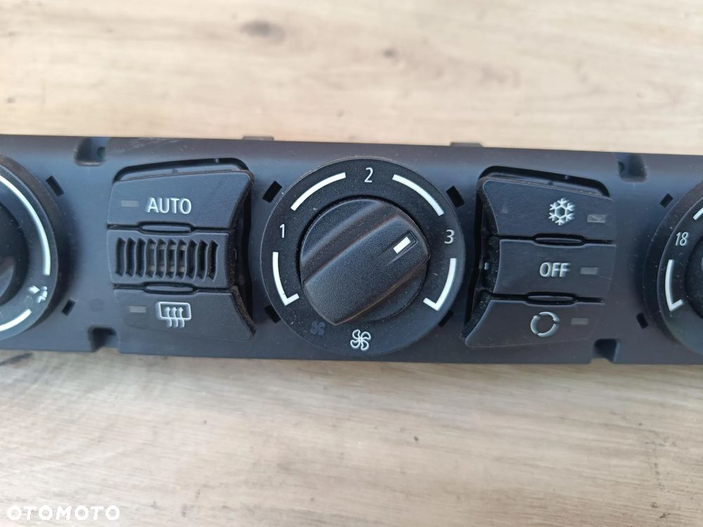 BMW E60 E61 PANEL KLIMATYZACJI BASIS 9122396 - 3