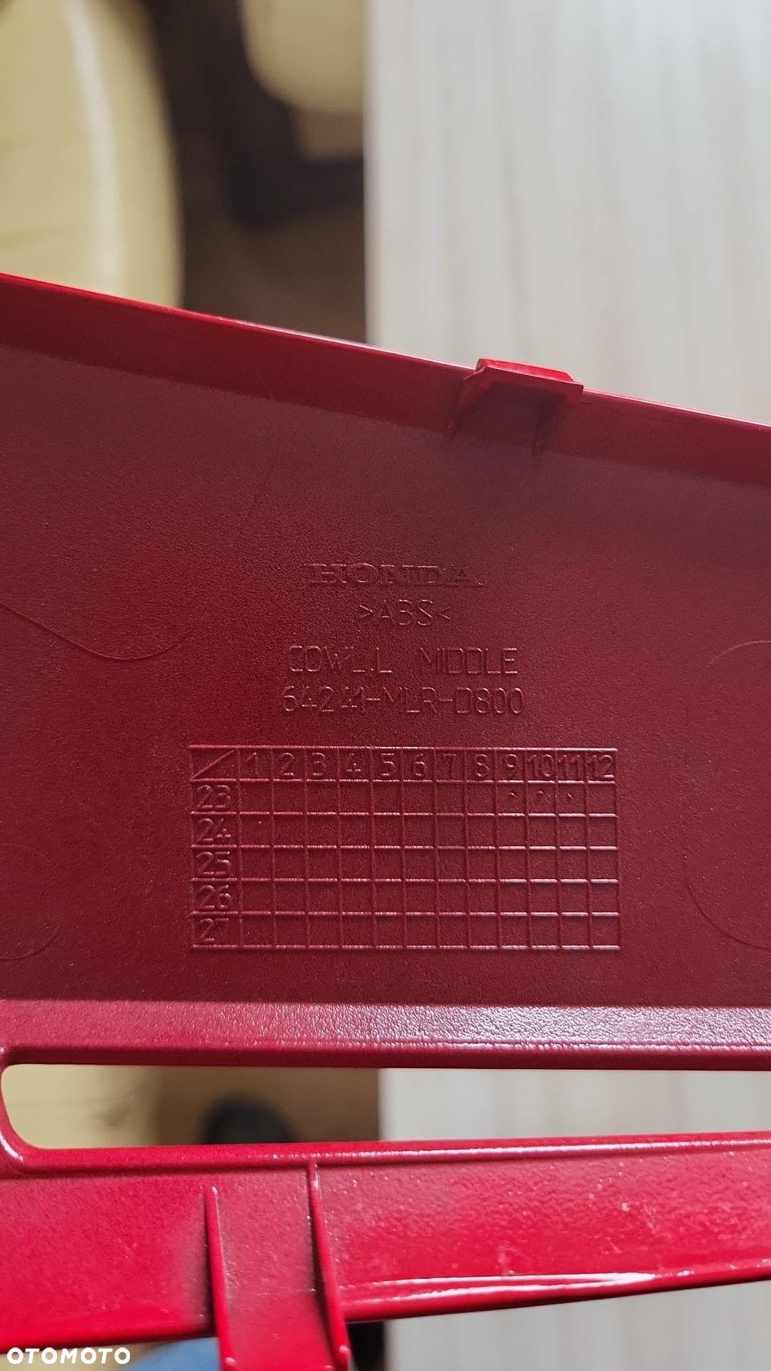 EU Osłona Owiewka Lewa Honda NX500 24- Ideał 64241-MLR-D800 - 3