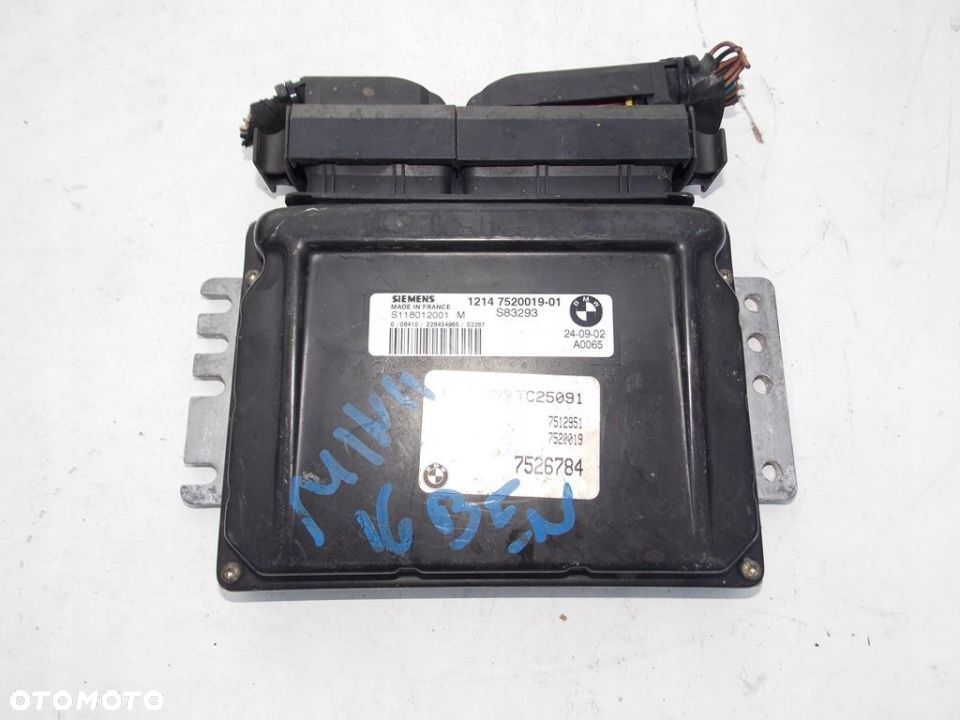 komputer mini cooper r50 1.6S 118012001 7520019-01 - 1