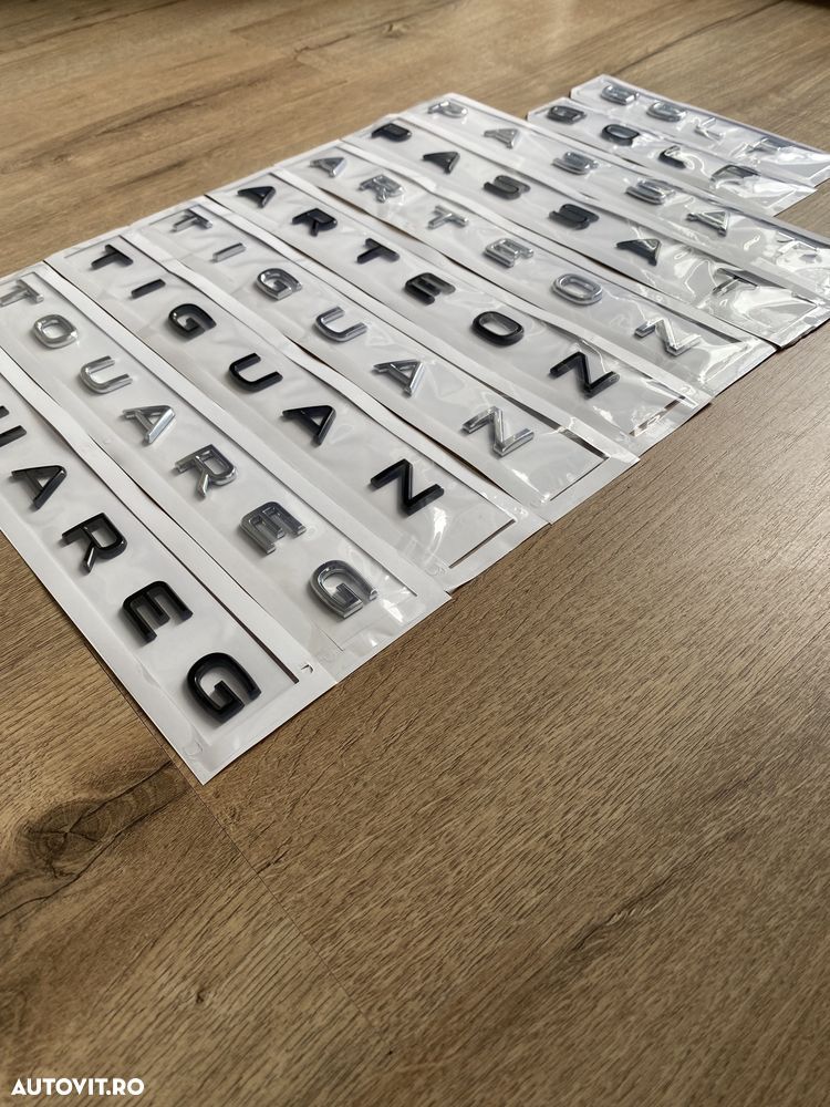 Embleme Emblema Logo Scris Scrisuri Passat Tiguan Touareg Arteon Golf - 2