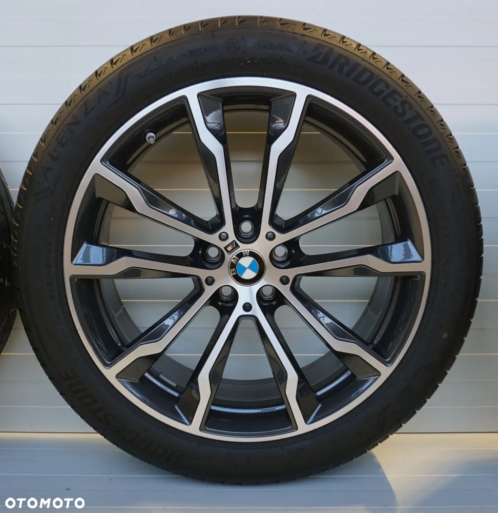 Koła 20 calowe felgi oryginalne BMW X3 8010268 8010269 Bridgestone Alenza 001 RFT * - 7