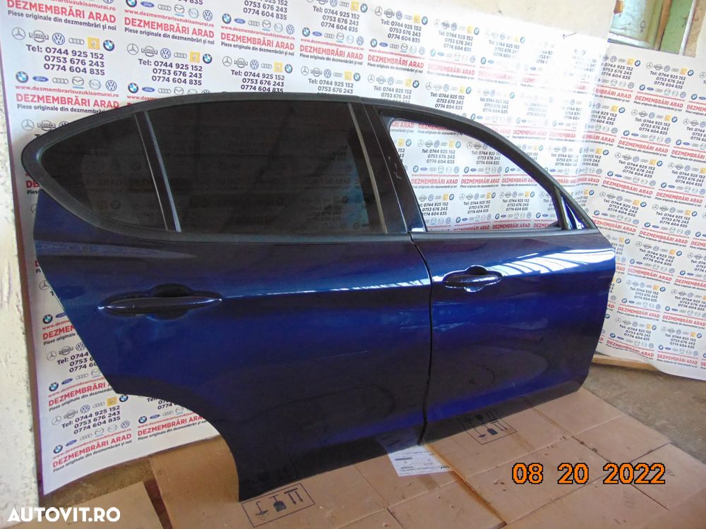 Usa Alfa Romeo Stelvio 2015-2023 usi fata spate stanga dreapta dezmembrez stelvio 2.2 automat - 2