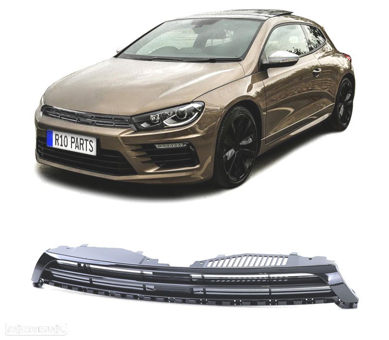 GRELHA VOLKSWAGEN VW SCIROCCO 2.0 R 09-14 PRETO BRILHANTE - 1