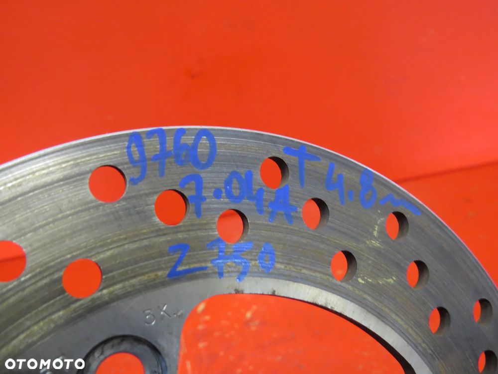 KAWASAKI Z750 Z 750 04-12 tarcza hamulca tył tylna hamulec tarcz - 2