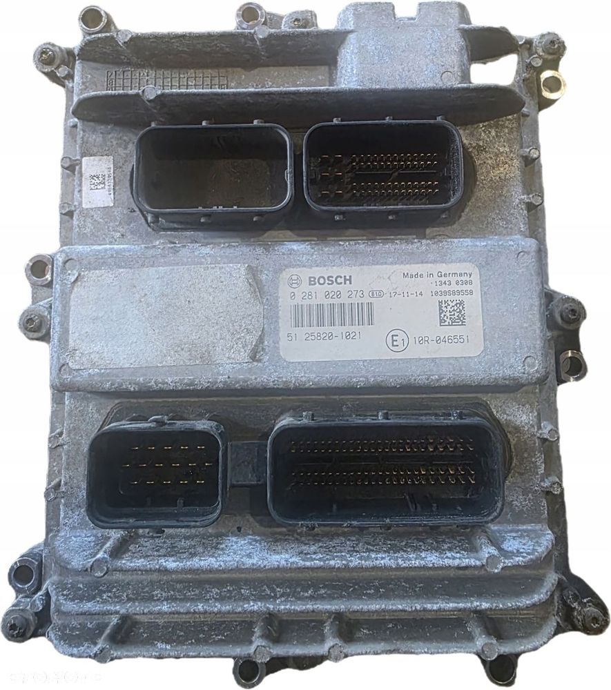 sterownik komputer kaseta silnika man tgx tgs euro 6 bosch 0 281 020 273 - 1