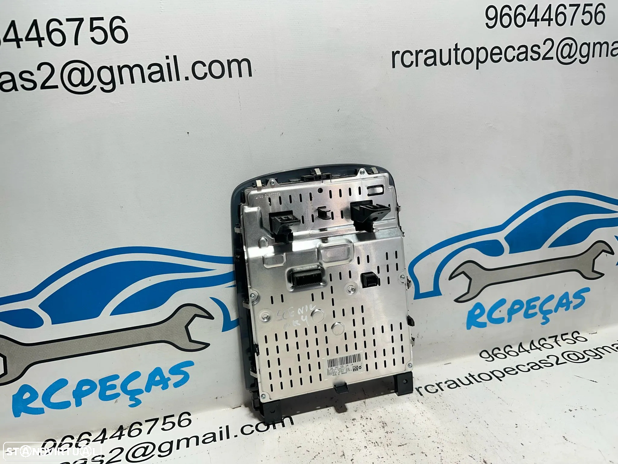 Display Ecrã Multimedia GPS Original Renault Grand Scenic IV 4 MK4 280901251R - 6