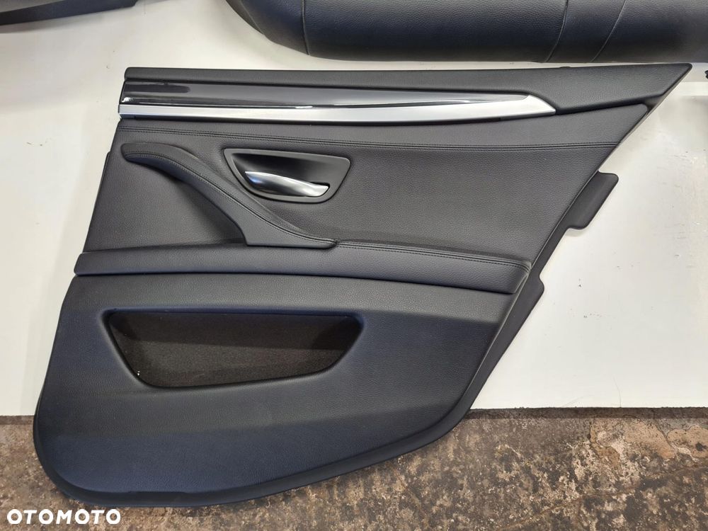 BMW 5 F10 FOTELE KANAPA BOCZKI SKÓRA GRZANE - 14