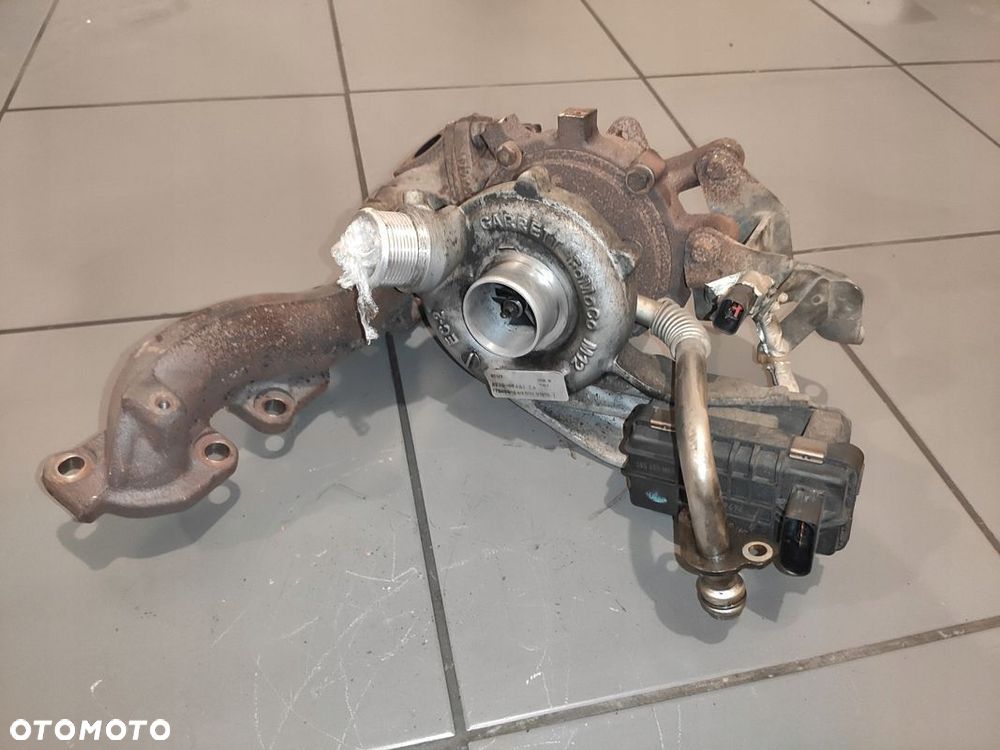 JAGUAR XF X250 3.0D TURBOSPRĘŻARKA NASTAWNIK TURBINA KPL ORYGINAŁ ZDROWA - 1