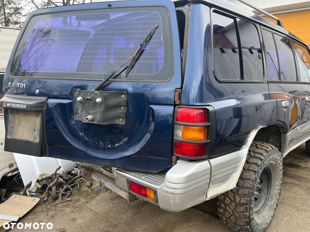Zderzak przedni stalowy Mitsubishi pajero 2 2.8td - 7