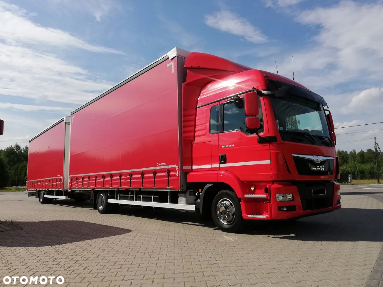 MAN TGL 12.250 Tandem Przejazdowy Zestaw Przestrzenny - 6