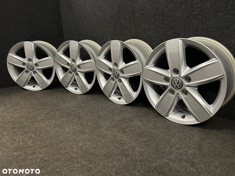 Alufelgi VW T5, T6, Multivan, Caravelle, Crafter II 16 cali 5x120 4szt. Ładne! - 1