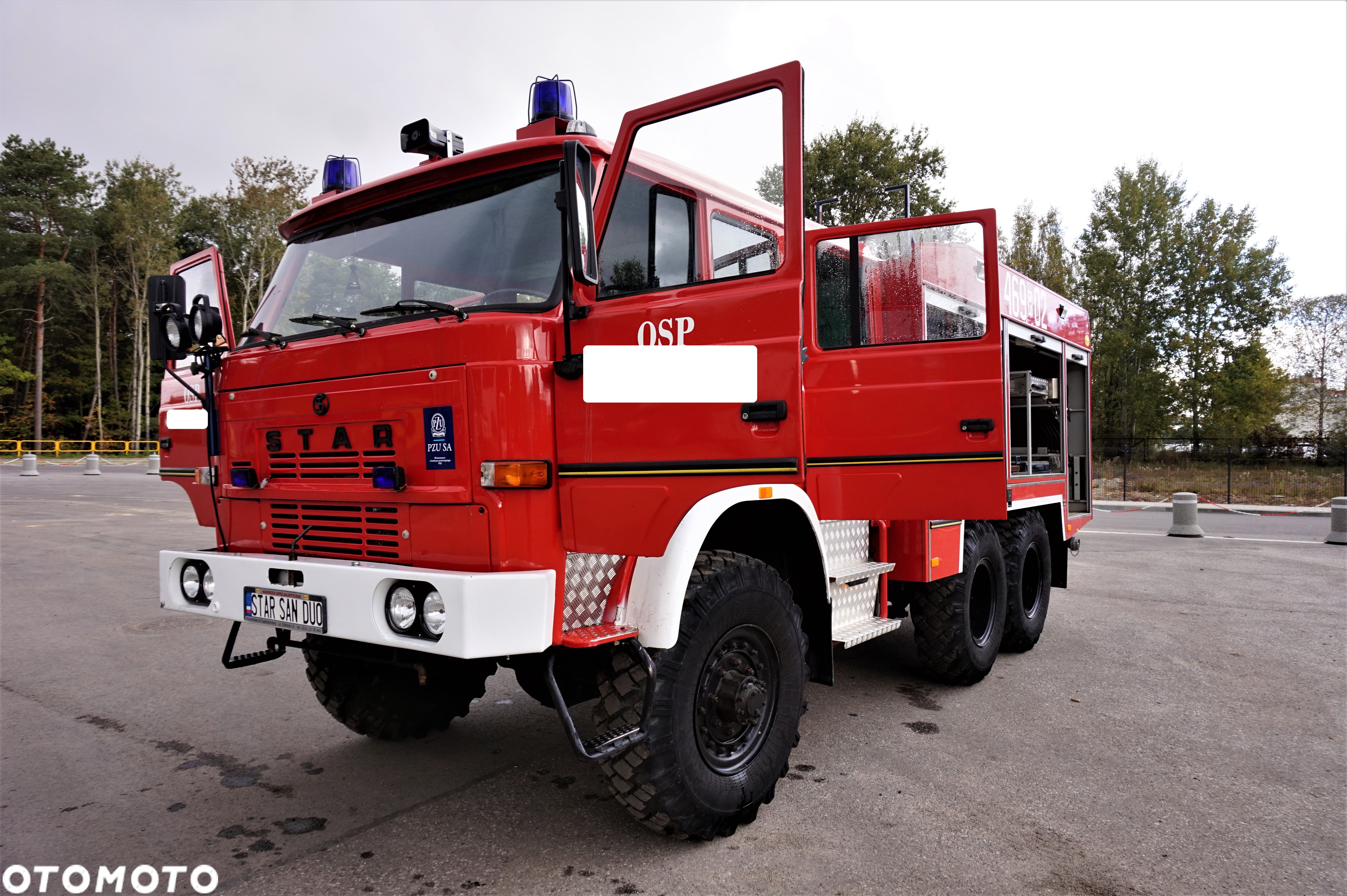 Star Star 266 6x6 Pożarniczy Straż Strażacki Pożarna Pożarniczy Osp - 18