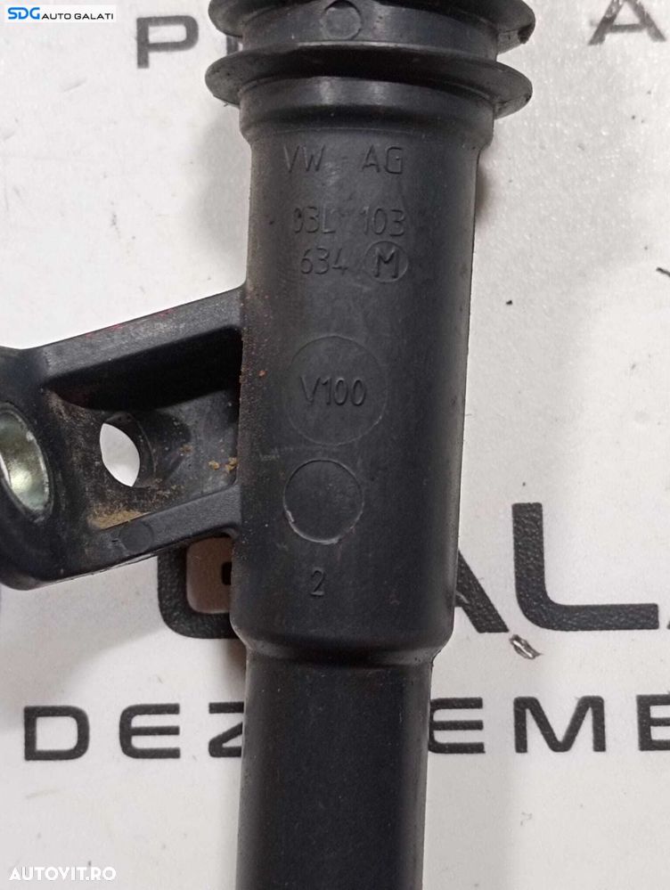 Joja Sonda Nivel Ulei Motor Volkswagen Sharan 2.0 TDI CFFA CFFE CFGB CFFB CFGC 2011 - 2016 Cod 03L103634M [M5505] - 3