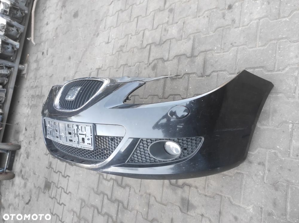 ZDERZAK PRZÓD PRZEDNI SEAT LEON 2 LC9Z CZARNY SPRYSKI XENON HALOGEN WYSYŁKA !!! - 3