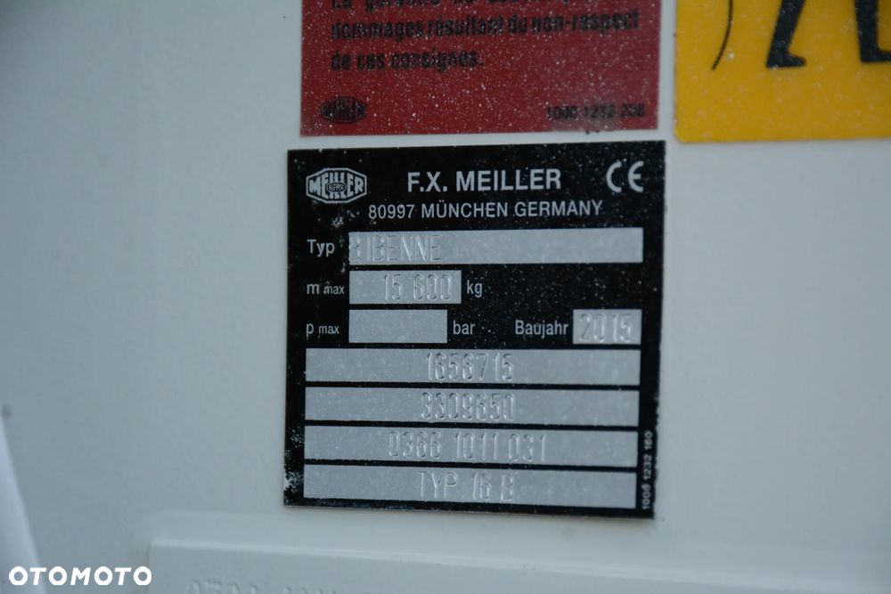 DAF CF 370 / 2015r / 6x4/ Wywrot MEILLER / Hydroburta / Niski przebieg - 22