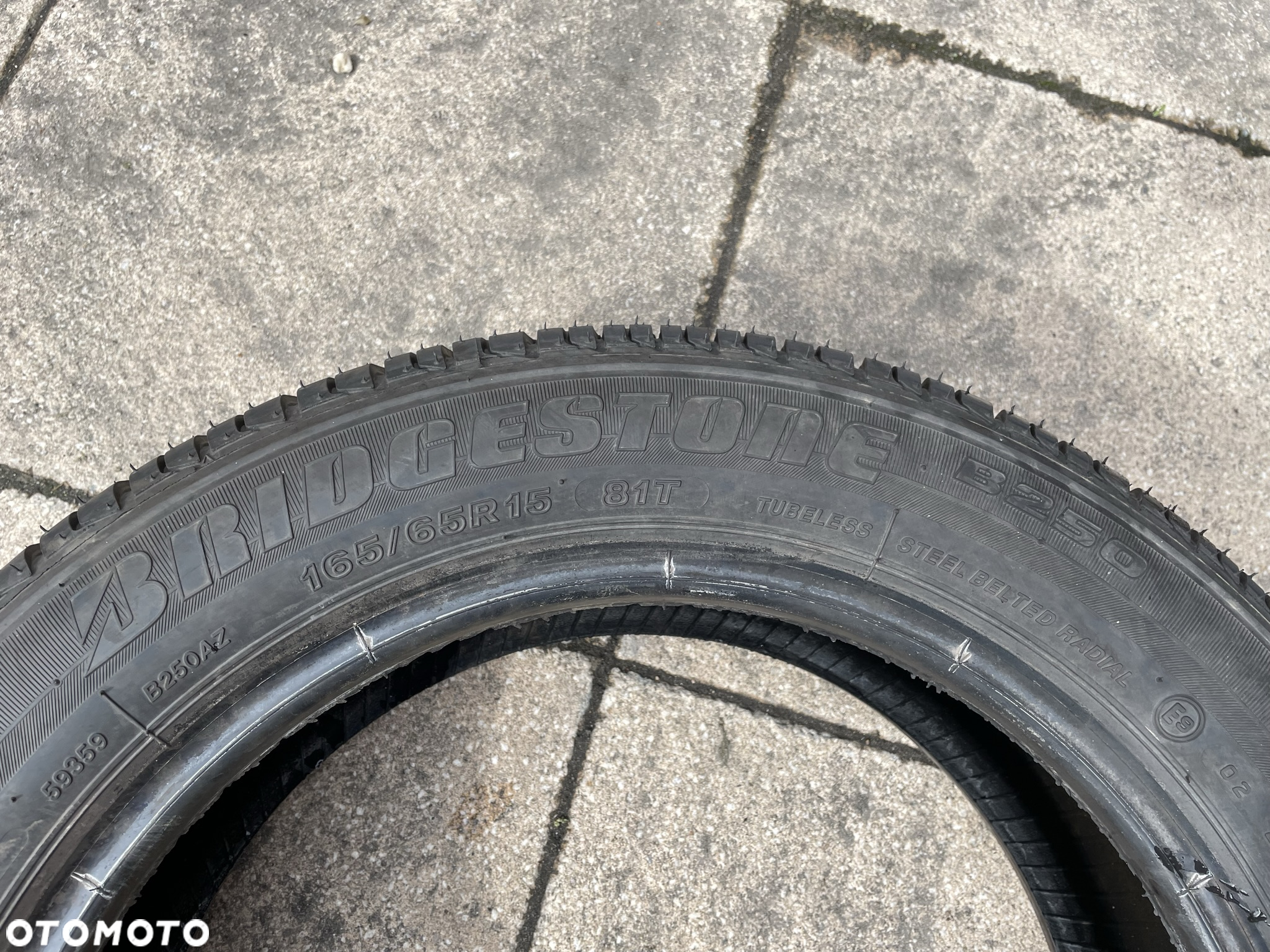 OPONA LETNIA BRIDGESTONE B250 165/65 R15 81T - 2
