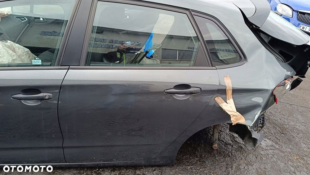 DRZWI LEWE TYŁ TYLNE CITROEN C4 II KTP - 1