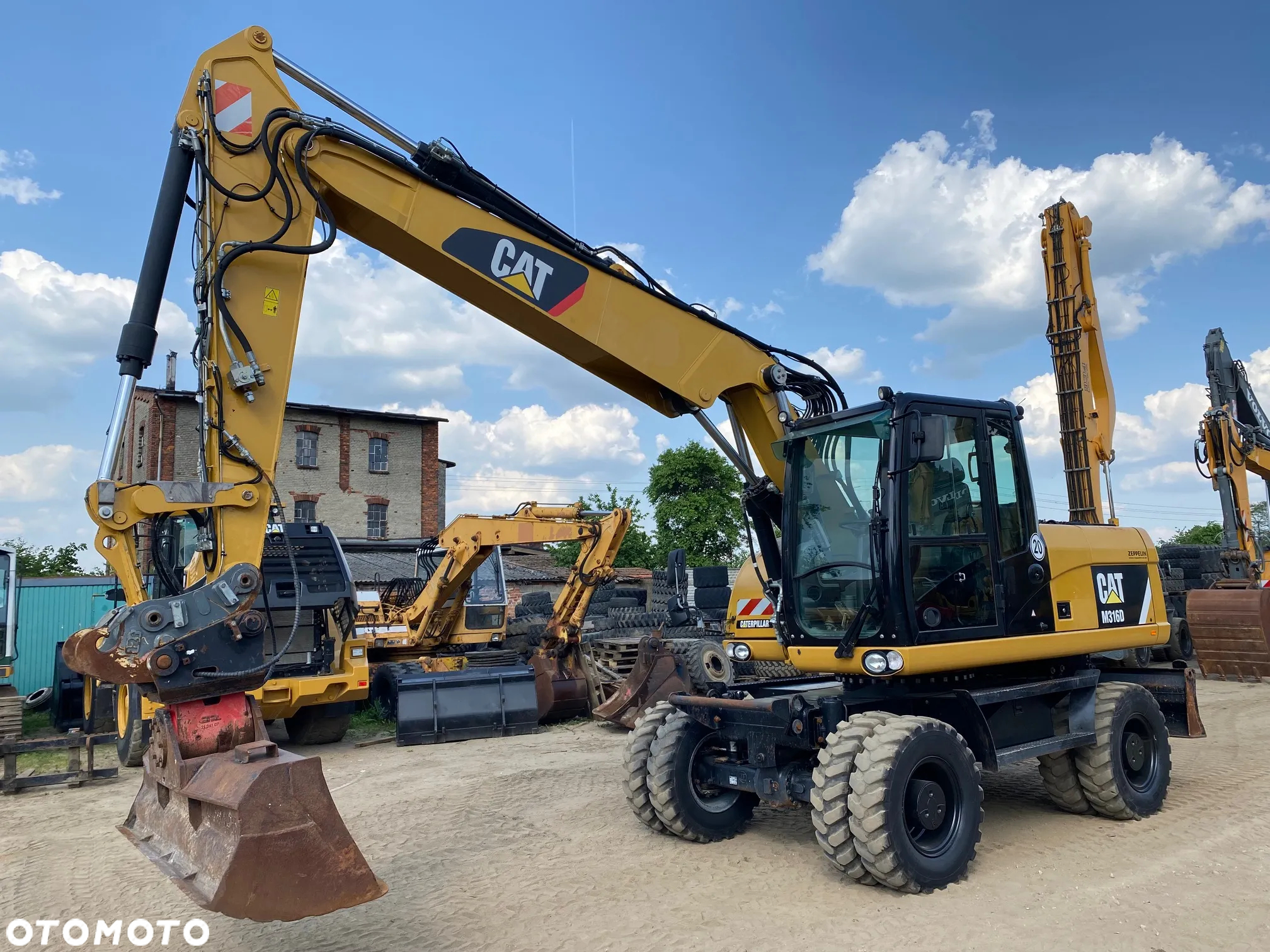 Caterpillar CAT M316D, 2014 ROK, BEZ ADBLUE i DPF-A, z NIEMIEC - 3
