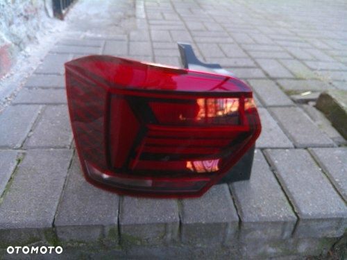 VW POLO VI 2GS LEWA TYLNA LAMPA ORYGINAŁ 2GS945095A - 1