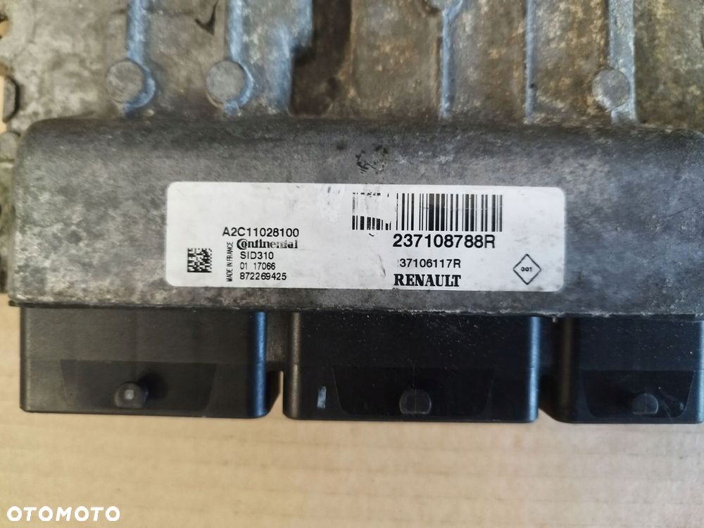 ZESTAW STARTOWY KOMPUTER STEROWNIK MASTER III MOVANO B 2.3 DCI 237108788R - 2