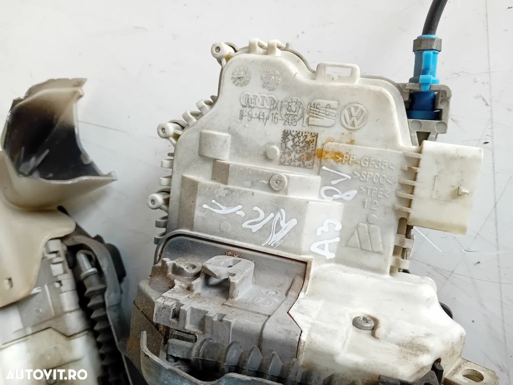 Broasca Blocator Stanga Dreapta Fata Audi A3 8V 2013+ 8X1837015C 8X1837016C Volan Stanga - 7