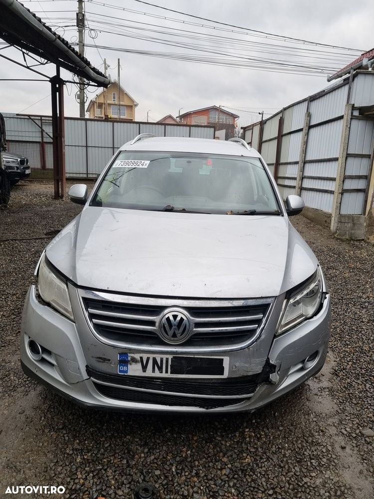 Aripa Dreapta Fata Volkswagen Tiguan 5N 2007 - 2011 4 Usi ARGINTIU (1154) LOVIT - 4