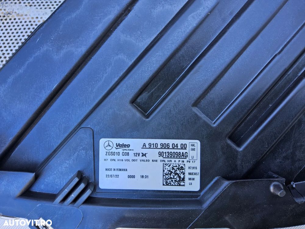 Far Mercedes Sprinter w907 faruri stânga dreapta Sprinter cod a9109060500 a9109060400 - 7